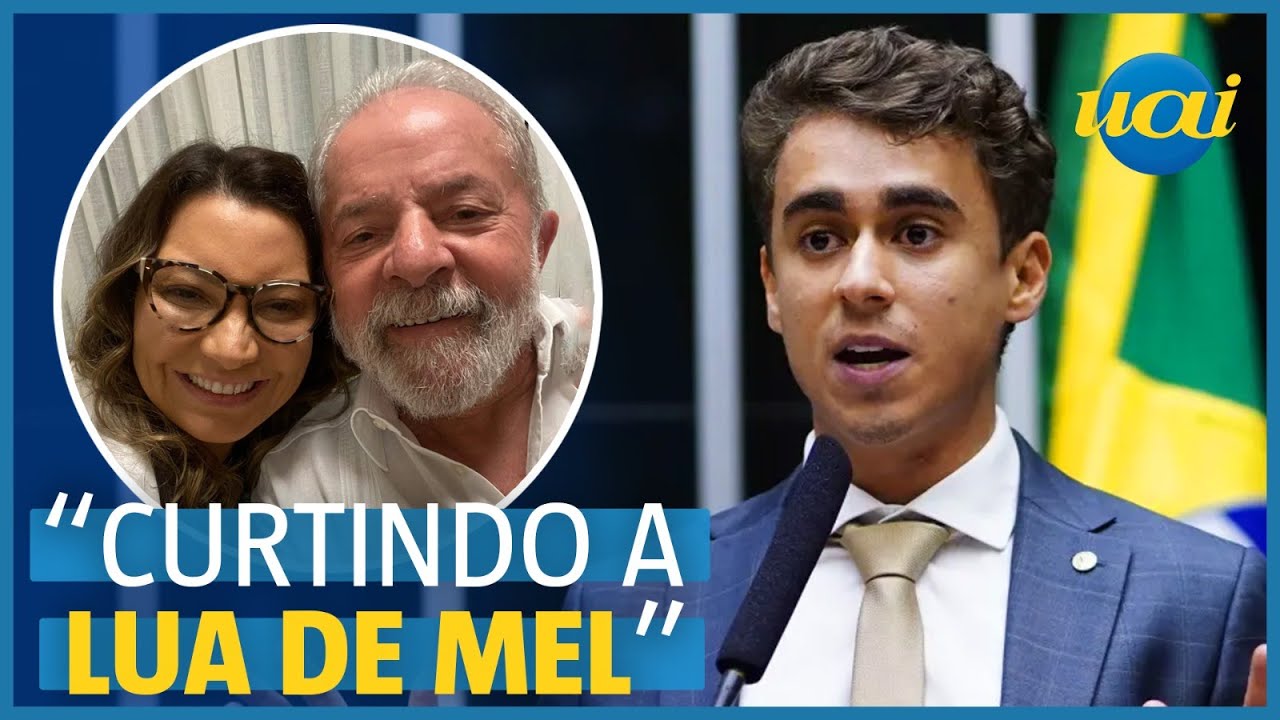 Nikolas: 'O amor voltou apenas para Janja e Lula'