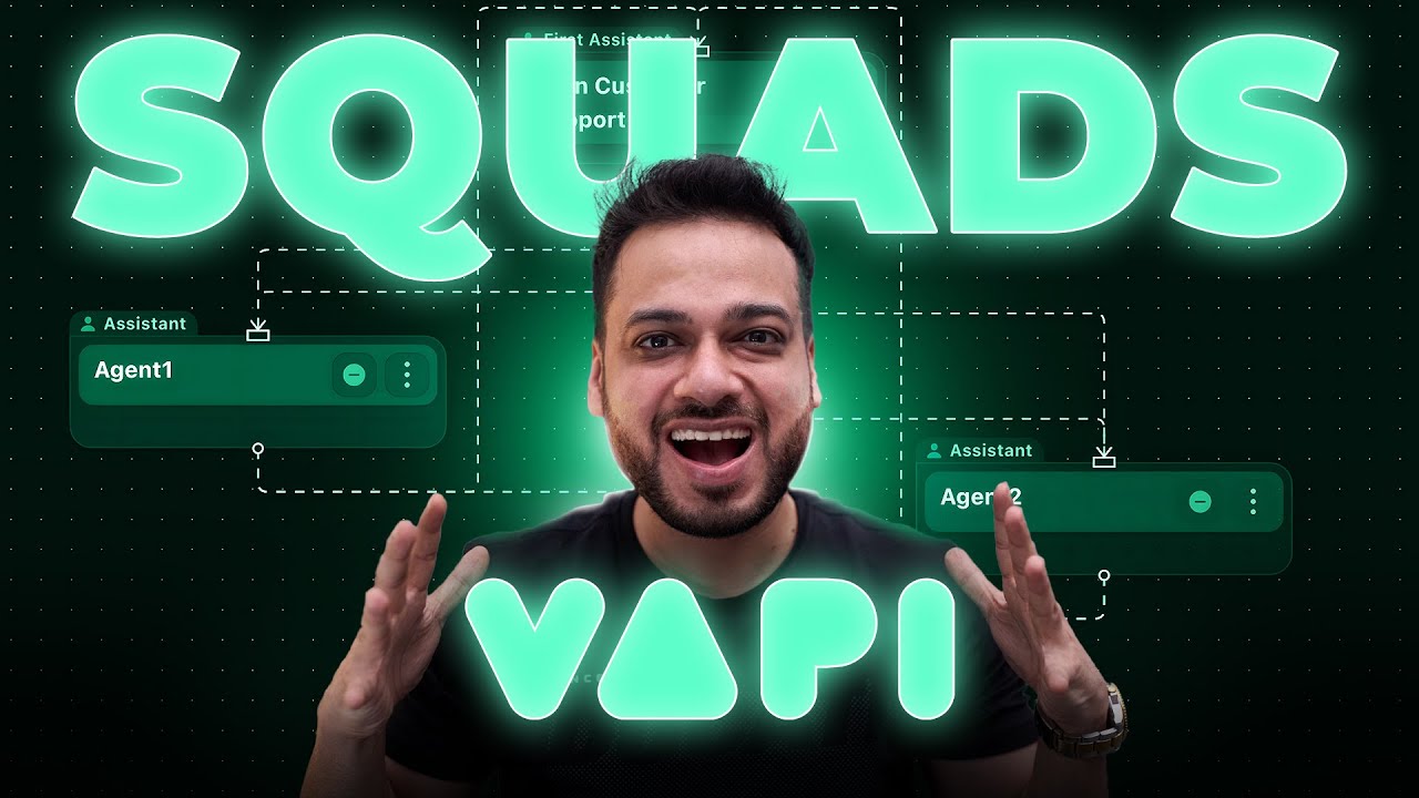 VAPI AI Squads Tutorial For Real Estate | VoiceAI Automation
