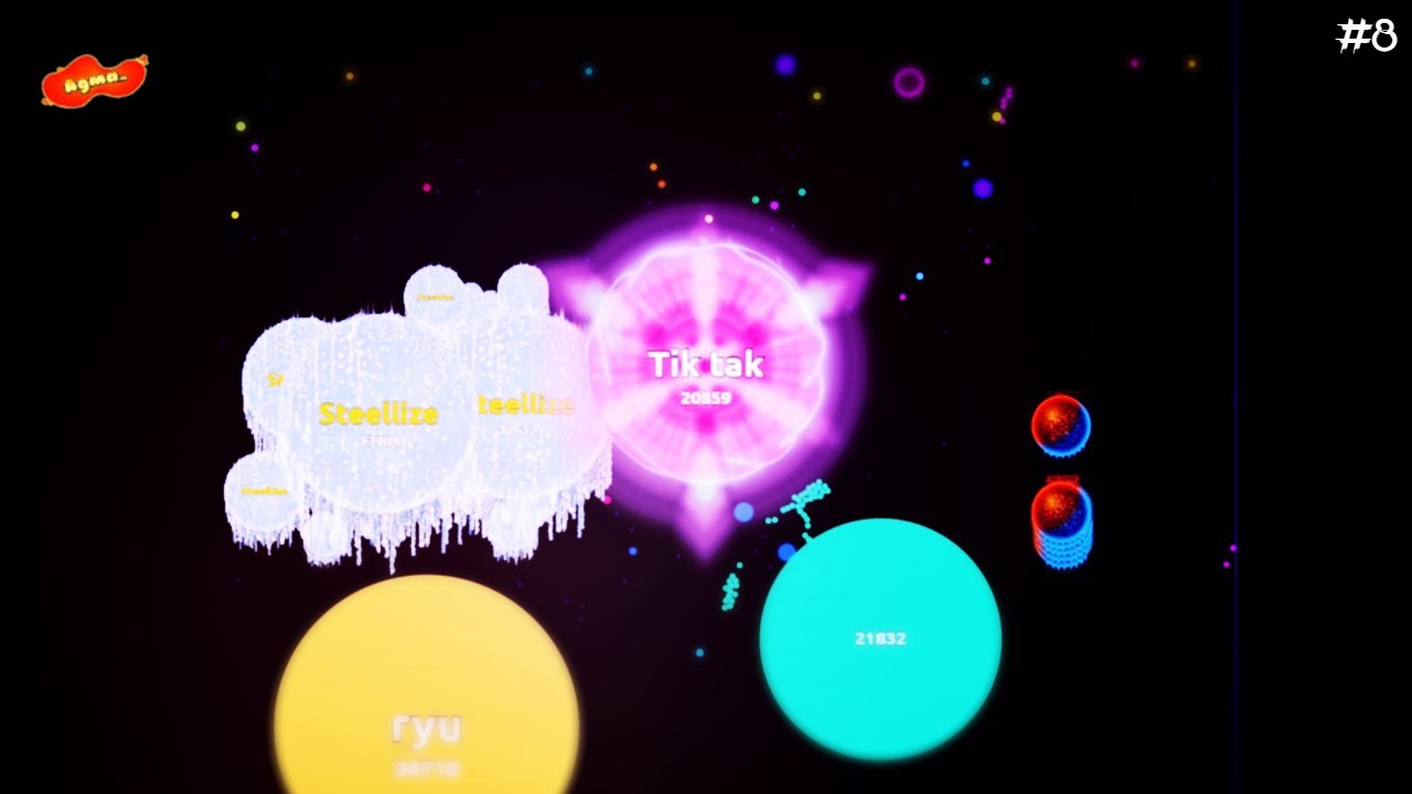 Agma.io - #8  XEU MULTIDROP DESTRUCTION!!