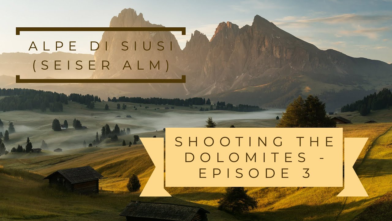 ALPE DI SIUSI (SEISER ALM) | Episode 3 | SHOOTING the DOLOMITES (SUB ENG/ITA) | Leo's Photo Guides