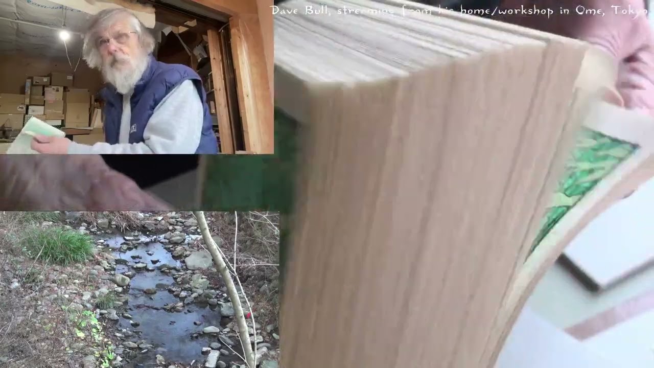@JapanesePrintmaking Twitch replay 2025 01 23