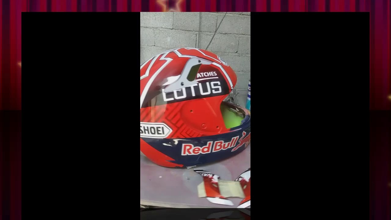 Modif helm murah jadi helm mahal