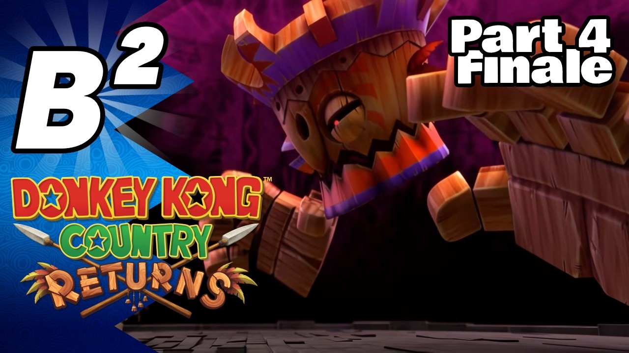 Cloudy with a Chance of Bananas - Donkey Kong Country Returns - Part 4 Finale [Beta Squared]