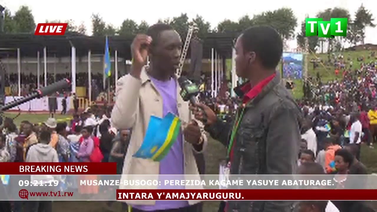 MUSANZE - BUSOGO: Perezida Kagame yasuye abaturage.