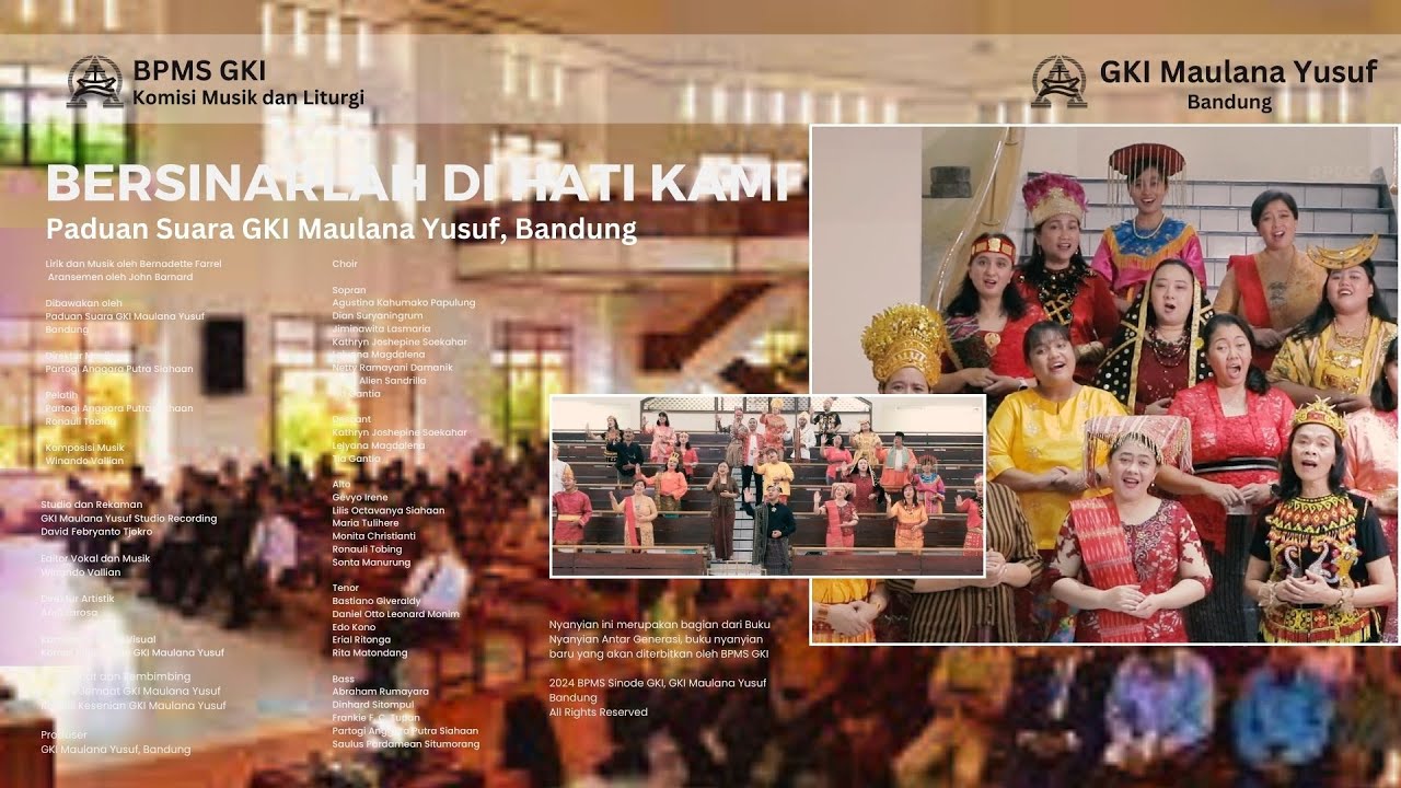 Bersinarlah di Hati Kami (Paduan Suara GKI Maulana Yusuf)
