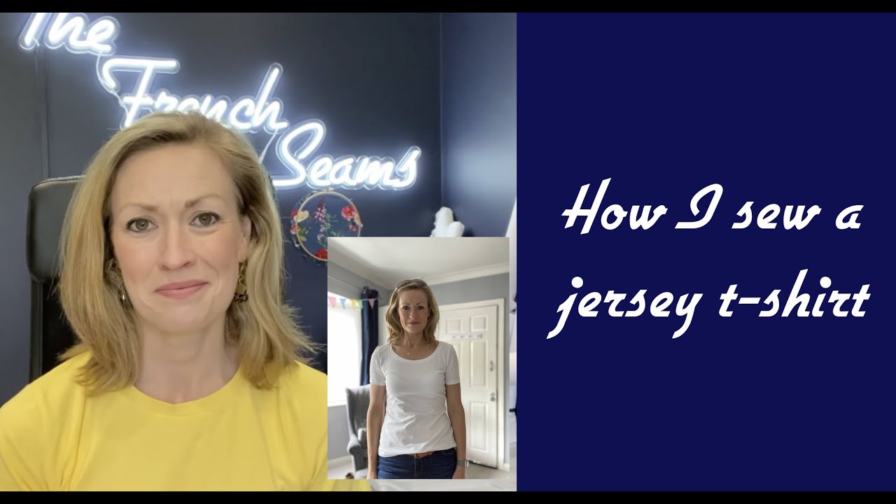How I Sew a Jersey T shirt