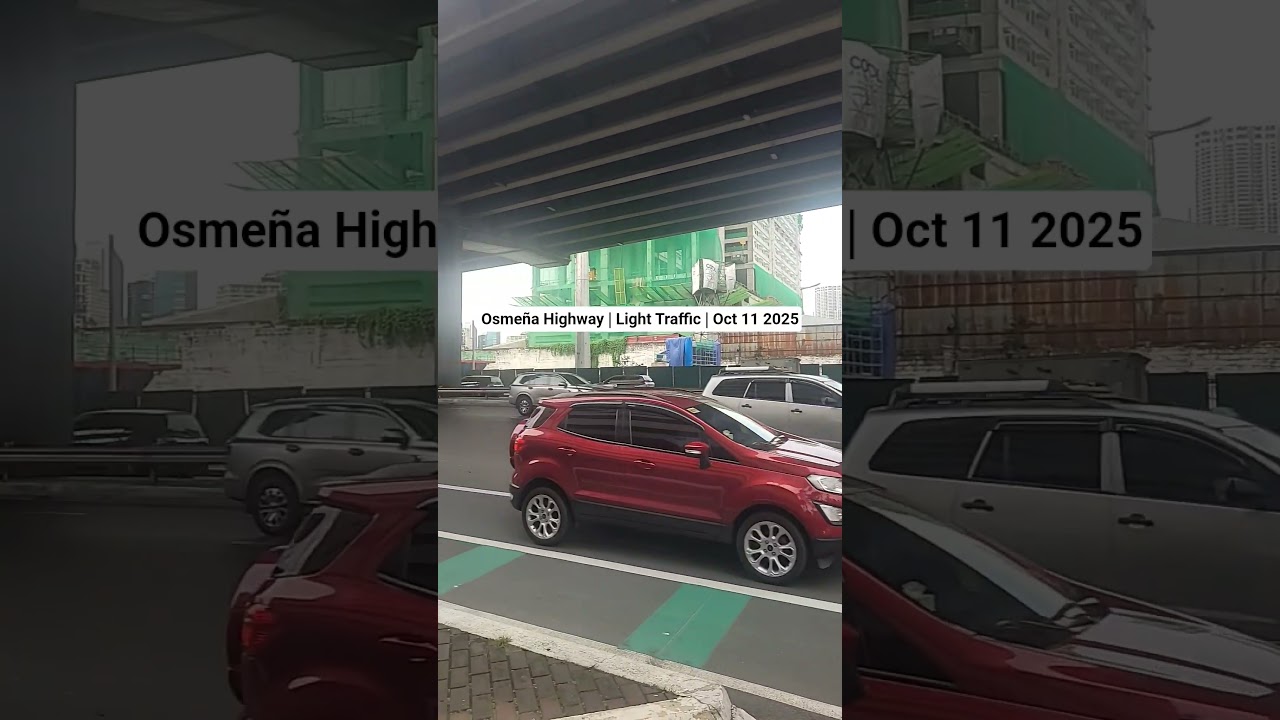 Osme&ntilde;a Highway | Makati | Traffic Update | October 11, 2025 | Metro Manila #Shorts