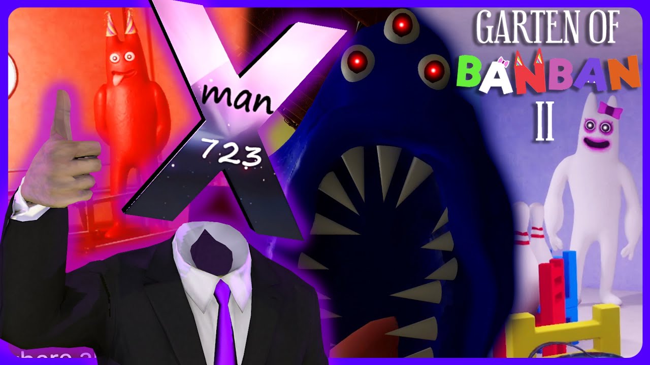 Garten of Banban 2 | I Got Trapped In A Kindergarten Class With Evil Monsters! [Full Game]