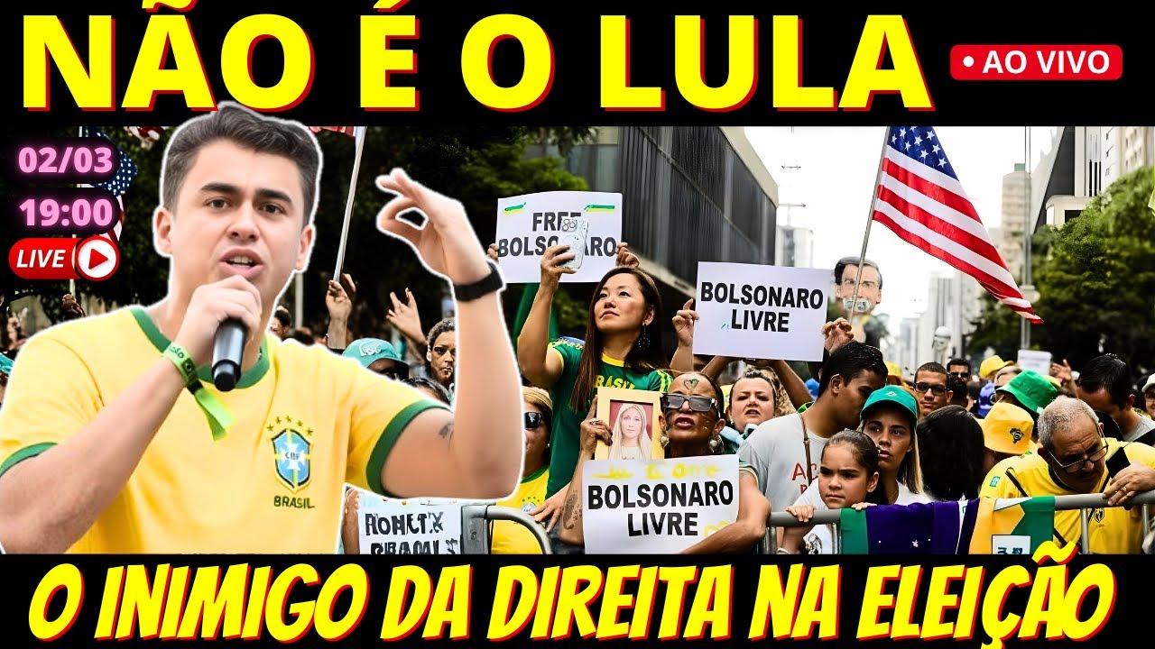 🔴 19h A direita elegeu un novo inimigo, e não é Lula