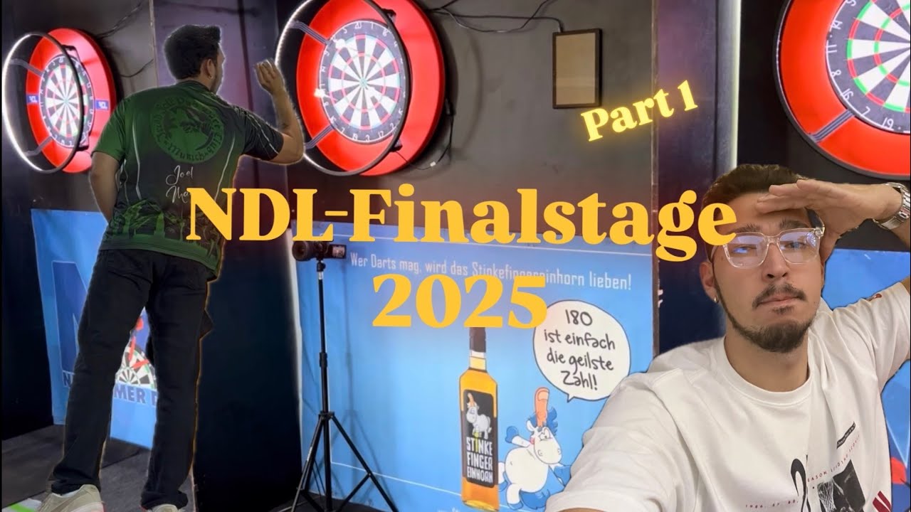 500 Km für ein Dart-Turnier?  |  NDL-Finalstage 2025  |  Turnier-Vlog #1