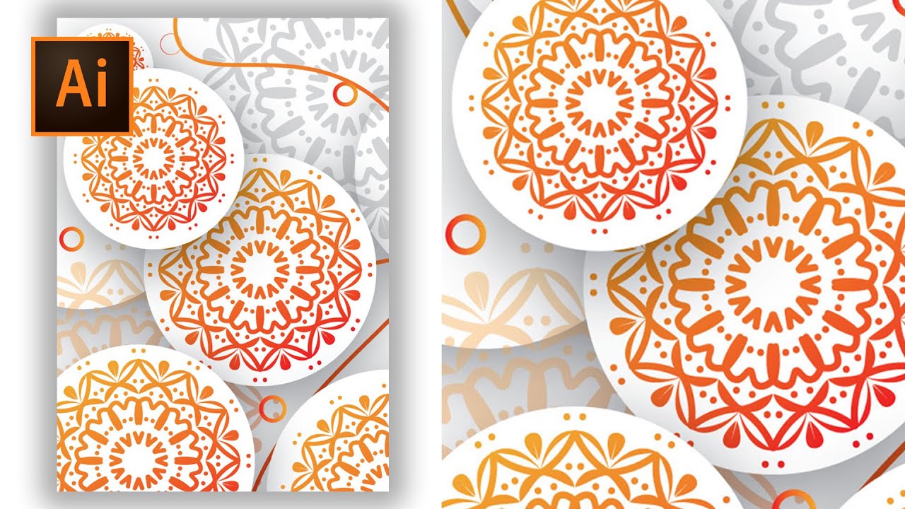 How to Make a Simple Vector Mandala in Adobe Illustrator