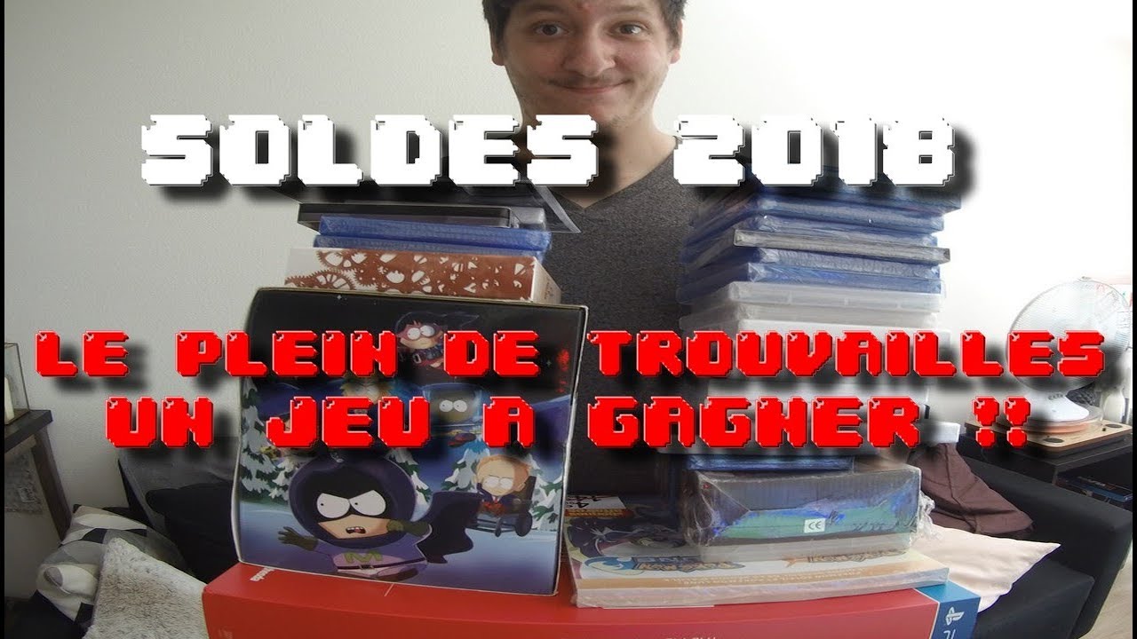 SOLDES 2018 | Le plein de jeux pour la collec + concours