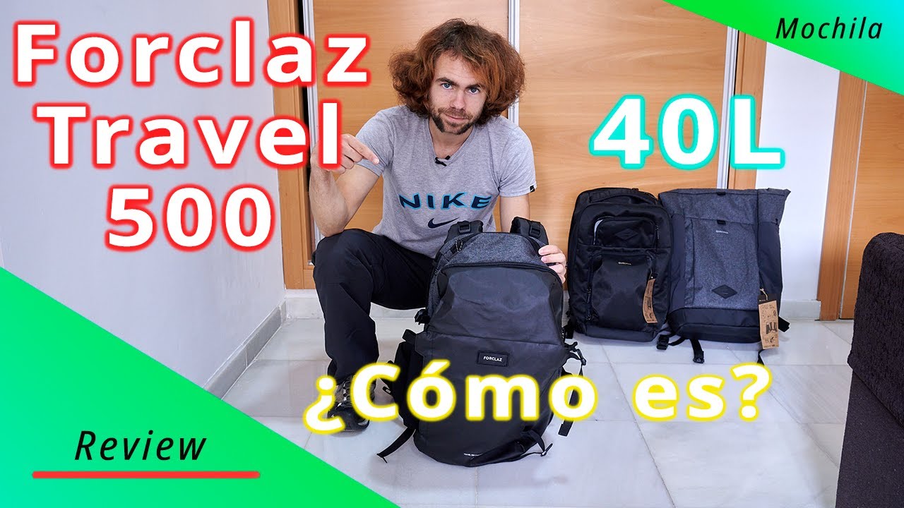 Mochila TRAVEL 500 ORGANIZER 40 L - Review