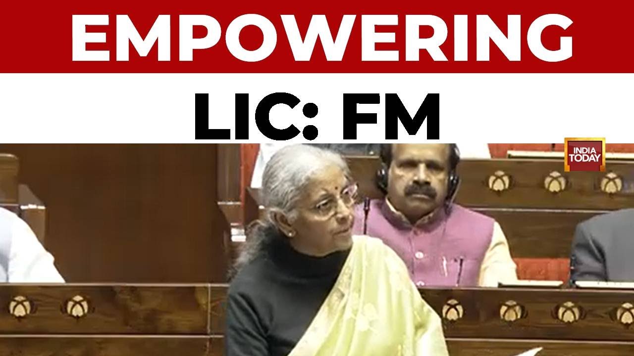 FM Nirmala Sitharaman Replies to Insurance Amendment Bill 2025 in Rajya Sabha | India Today