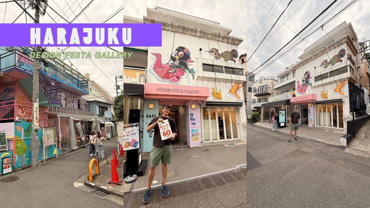 Best Harajuku's ART SPOT | Design Festa Gallery WALKTHROUGH
