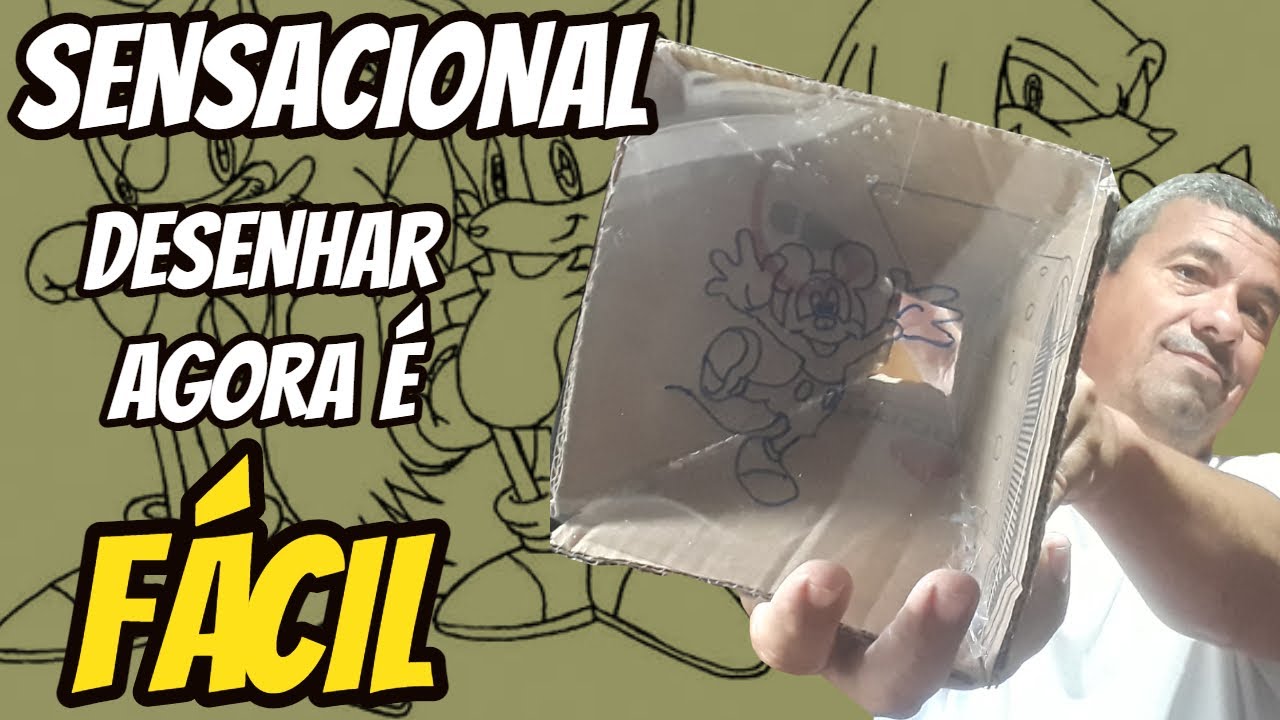 INACREDITÁVEL  Projetor Caseiro