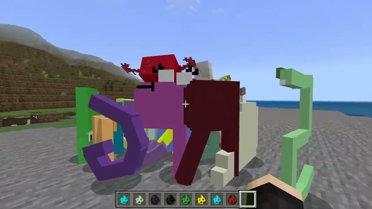 Alphabet Lore ADDON V1.5 in Minecraft PE