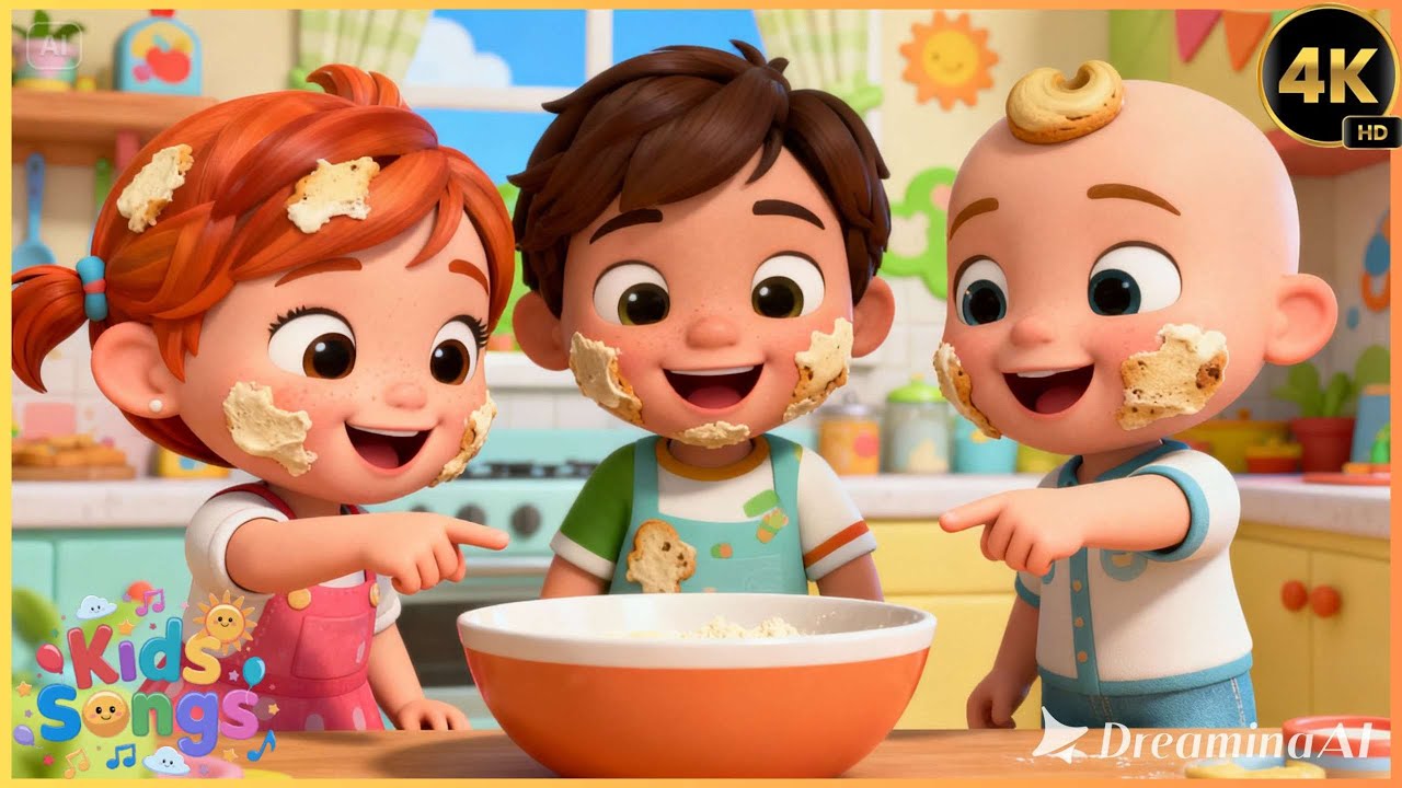 Kids Enjoy Bakery Item Song 🧁🥐 | Fun Baking & Food Learning Song for Kids 👧🧒