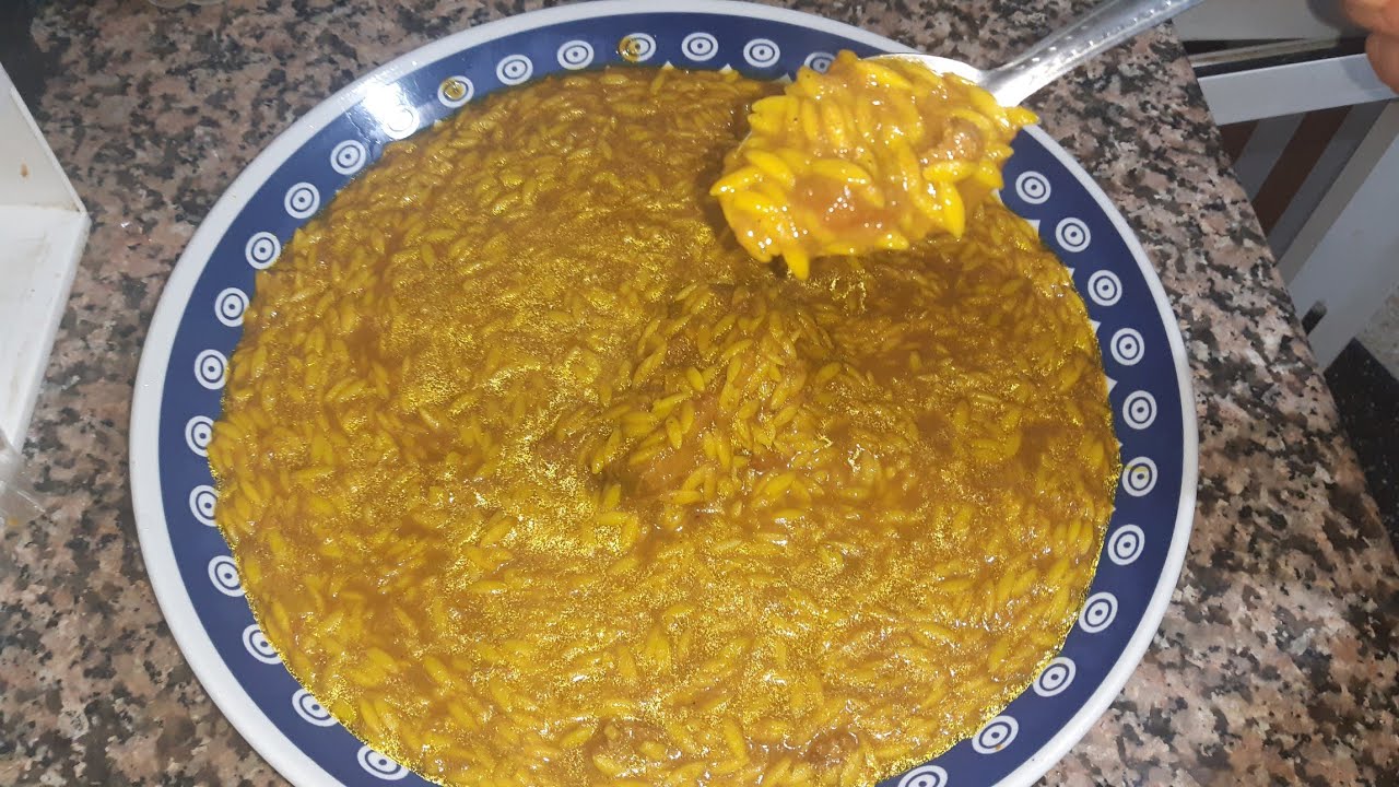 شربة لسان الطير او لسان (العصفور)بطريقة سهلة تجي بنينة