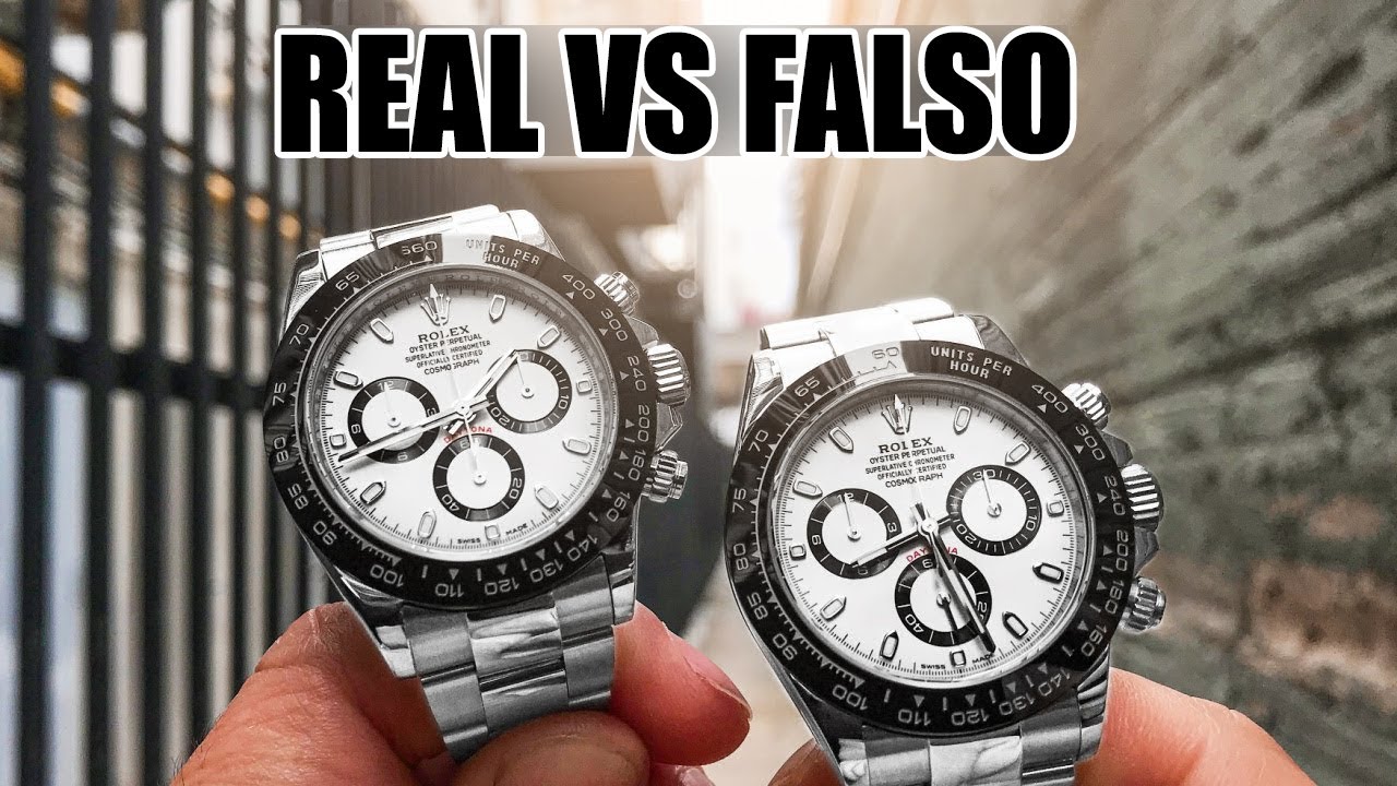 Cinco maneras de detectar un Rolex falso - ¡Esta imitación es tan buena que asusta! 😱