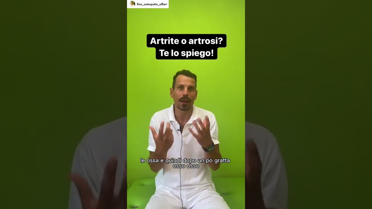 Artrite o Artrosi? 