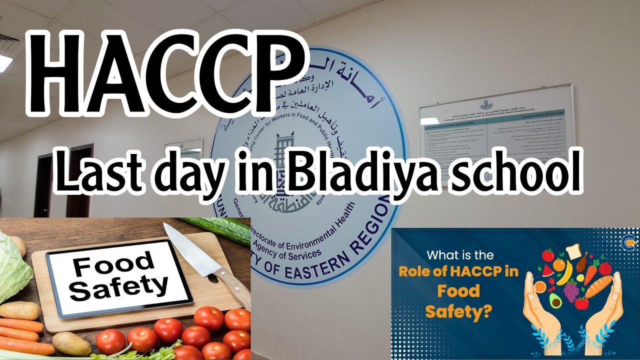 Baldiya School last day// Food safety HACCP training school in Saudi Arabia