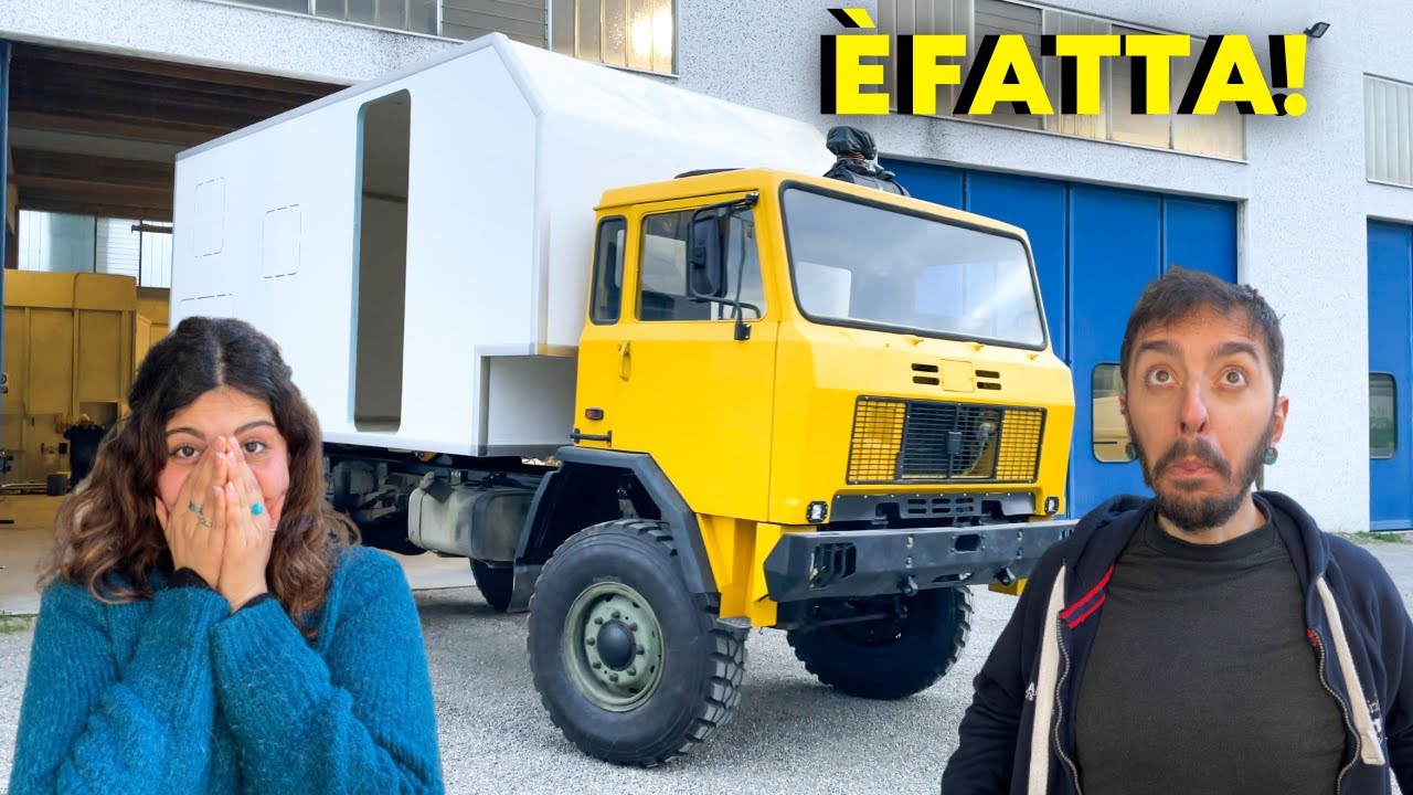 Montiamo la cellula sull'ACM 80 | Camper conversion 4x4