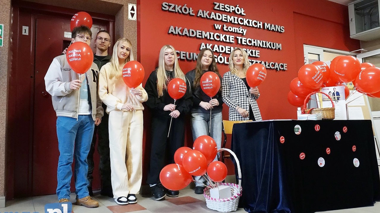 Podaruj szansę na życie: Szlachetna inicjatywa uczniów i nauczycieli w Zespole Szkół Akademickich