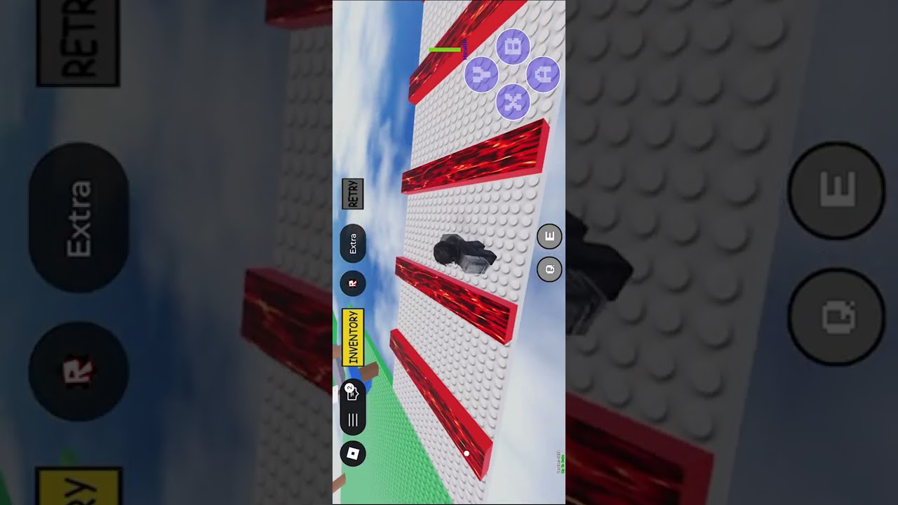 Trying to beat the hardest obby on Roblox but gave up