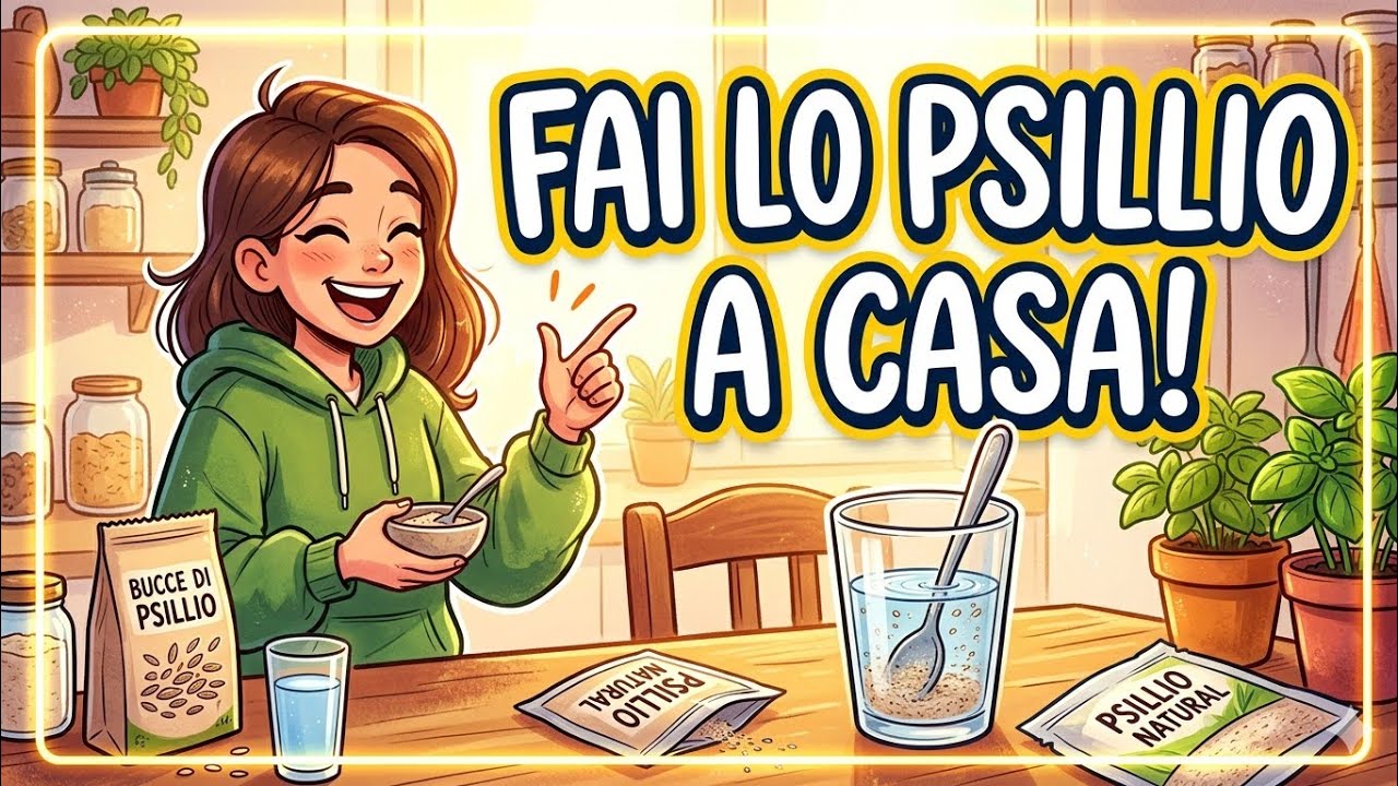 FAI LO PSILLIO CON UNA PIANTA DEL TUO GIARDINO!