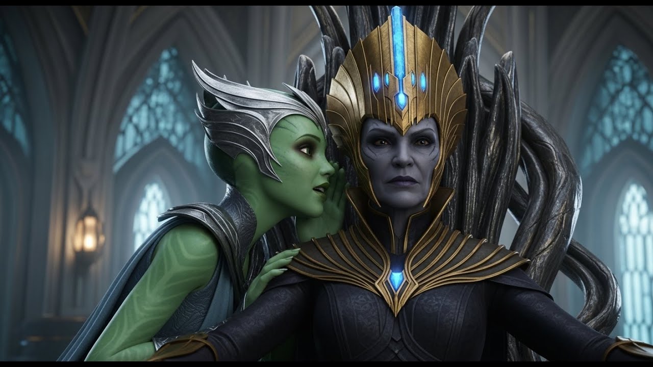The Alien Princess Leaned Close and Whispered of Children the Alien Queen Answered With Law