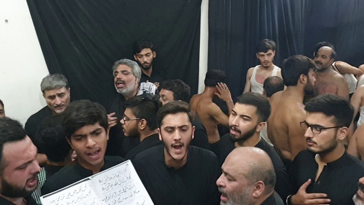 Noha - Akbar a.s da daikh lasha ronda Hussain hey - Sangat Mir Kifayat Hussain