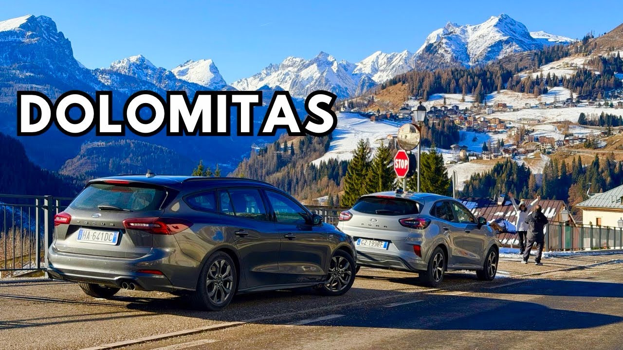 POV: Dirigindo nas montanhas mais lindas da Europa! (Dolomitas - Itália 🇮🇹)