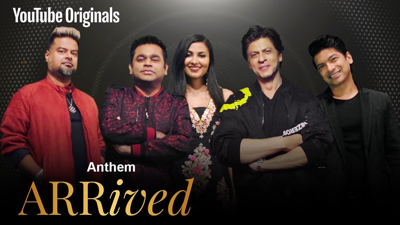 ARRived | Anthem | A. R. Rahman, Shah Rukh Khan, Clinton Cerejo, Shaan, Vidya Vox