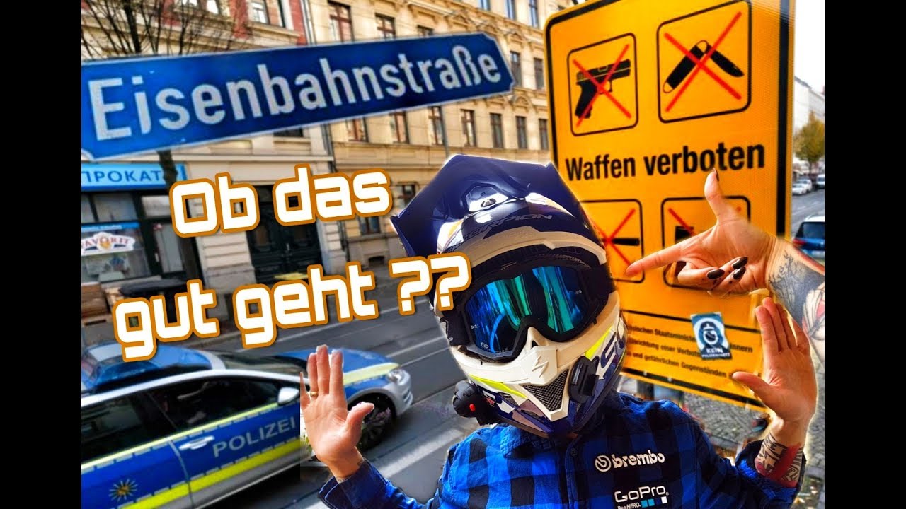 Im Wheelie durch die gef&auml;hrlichste Stra&szlig;e Deutschlands!! | Supermoto Vlog