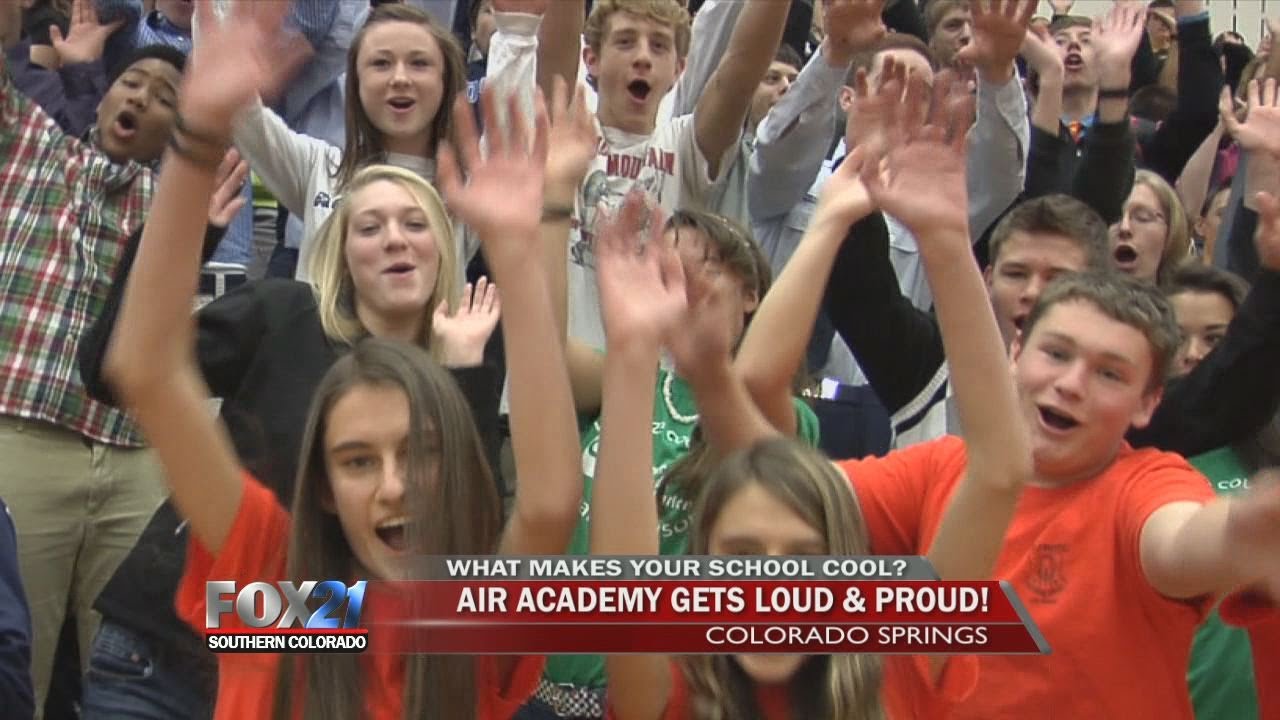 Air Academy HS Gets Loud & Proud
