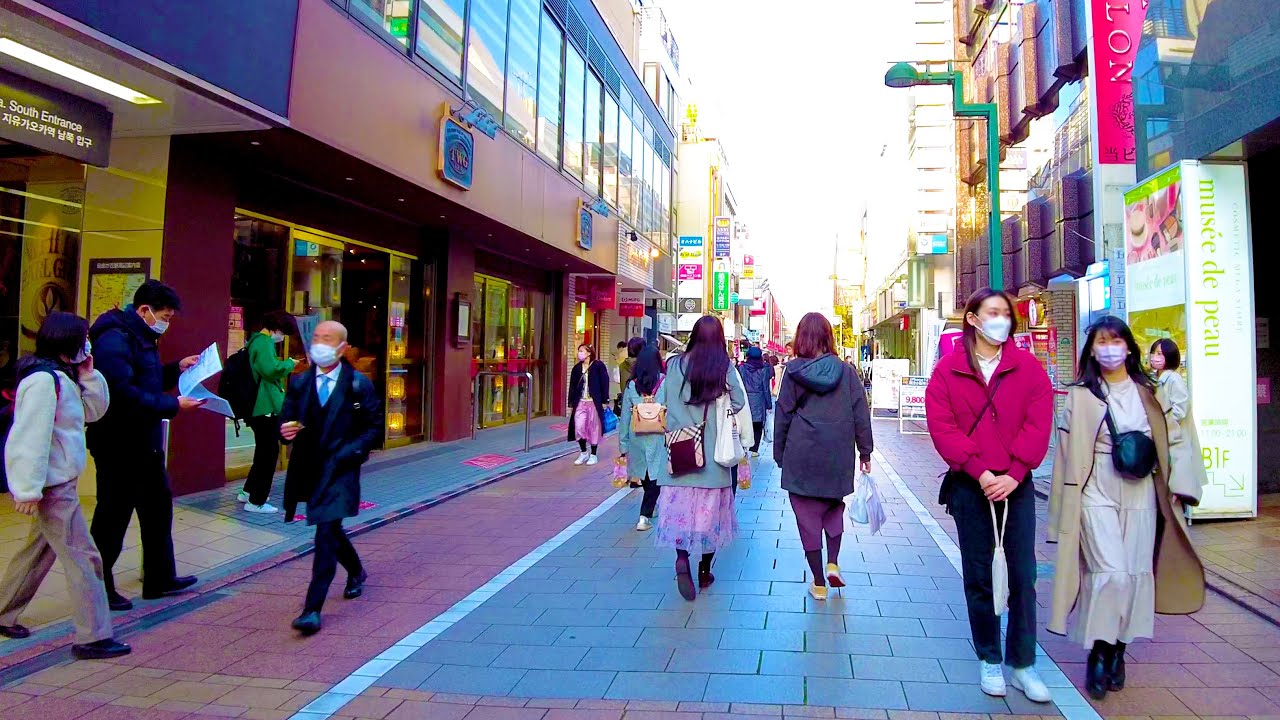 Джиюгаока в Токио. Наслаждайтесь шикарной атмосферой ♪ 💖 4K ASMR без перерыва 1 час 03 минуты