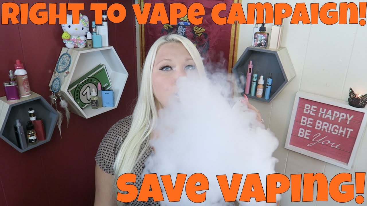 Right To Vape Campaign! | TiaVapes Review