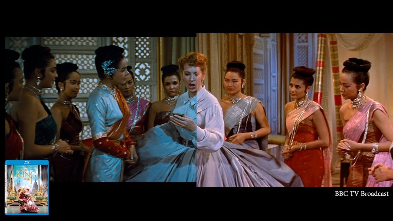 The King and I Blu Ray Comparison
