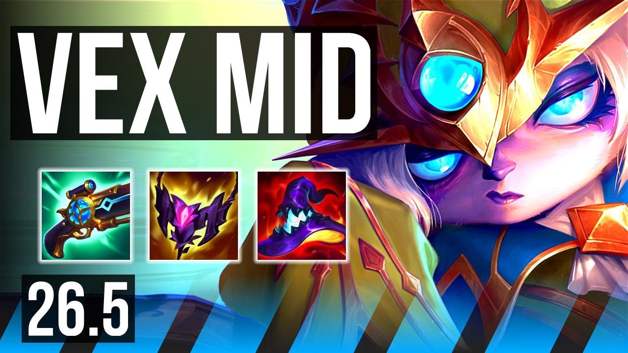 VEX vs KATARINA (MID) | 64K damage | EUW Master | 26.5