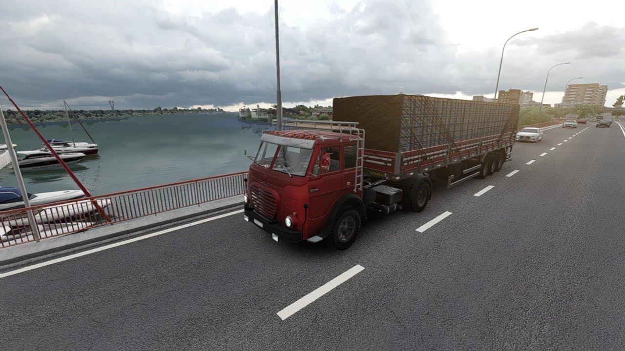 ETS2 1.55-🌎MAPA CEIBO ARGENTINA, 🚚FIAT 210, 🎮CARGADO CON 28 TONELADAS DE NARANJAS.