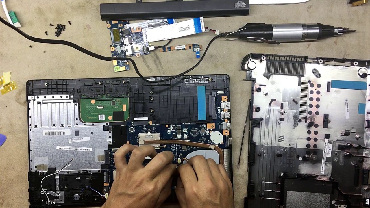 FULL Toshiba satellite C55D-B5219 disassemble and Reassemble service