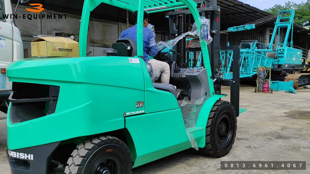 Heavy Duty Forklift Mitsubishi Grendia 5 Ton FD50NT-2SP30-PS/PS | Win Equipment