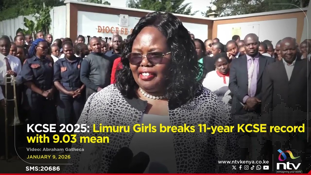 KCSE 2025: Ученицы из Лимуру побили 11-летний рекорд KCSE, получив средний балл 9,03.