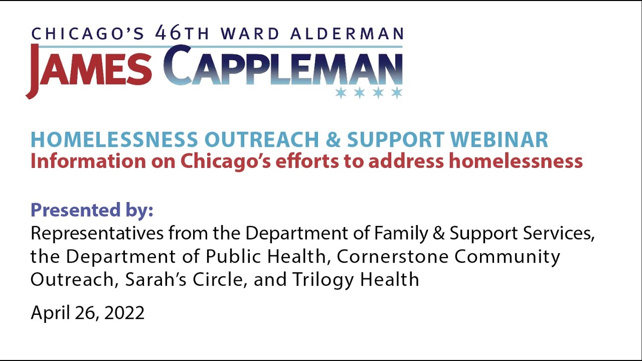 Chicago's Homelessness Outreach & Support Webinar