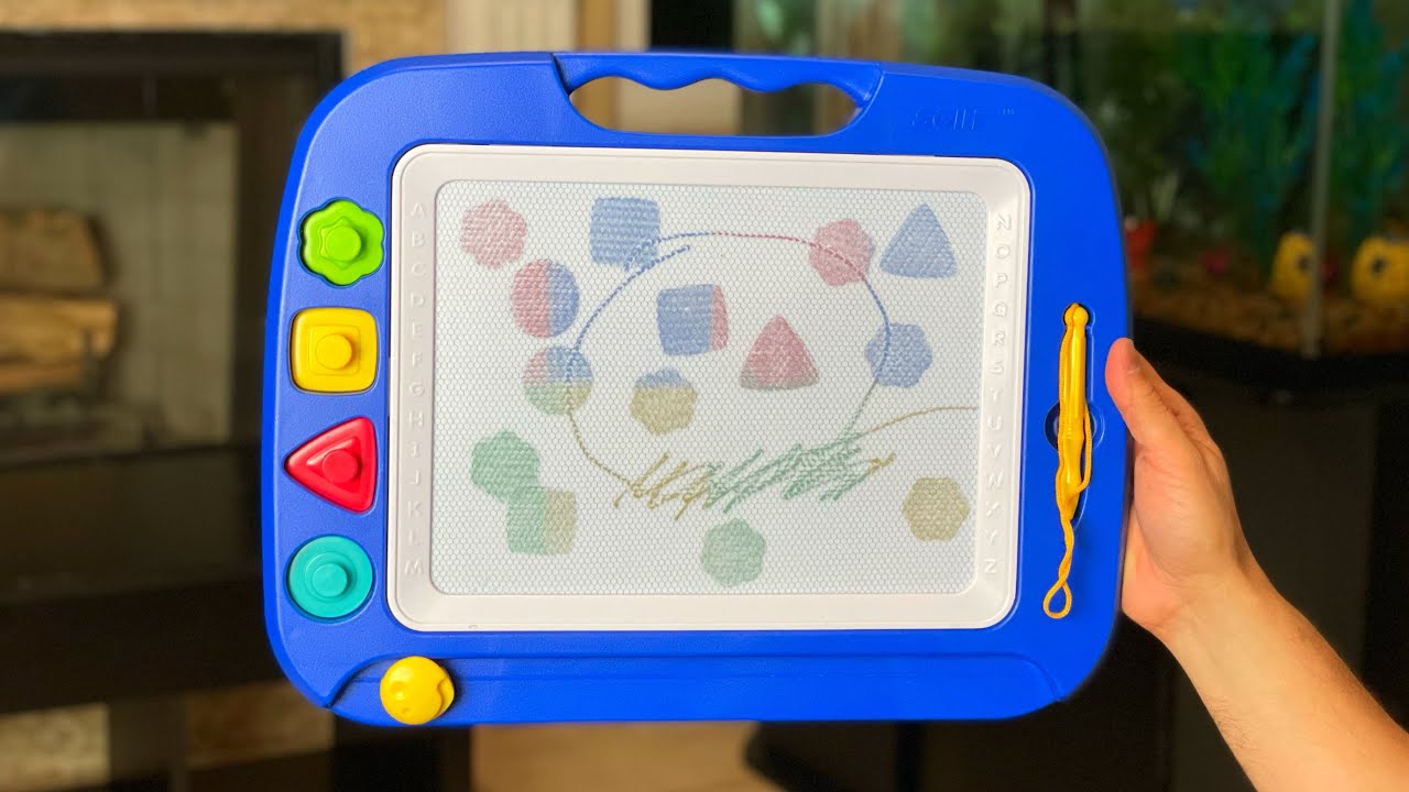 SGILE Magnetic Drawing Board Toy Unboxing & Review
