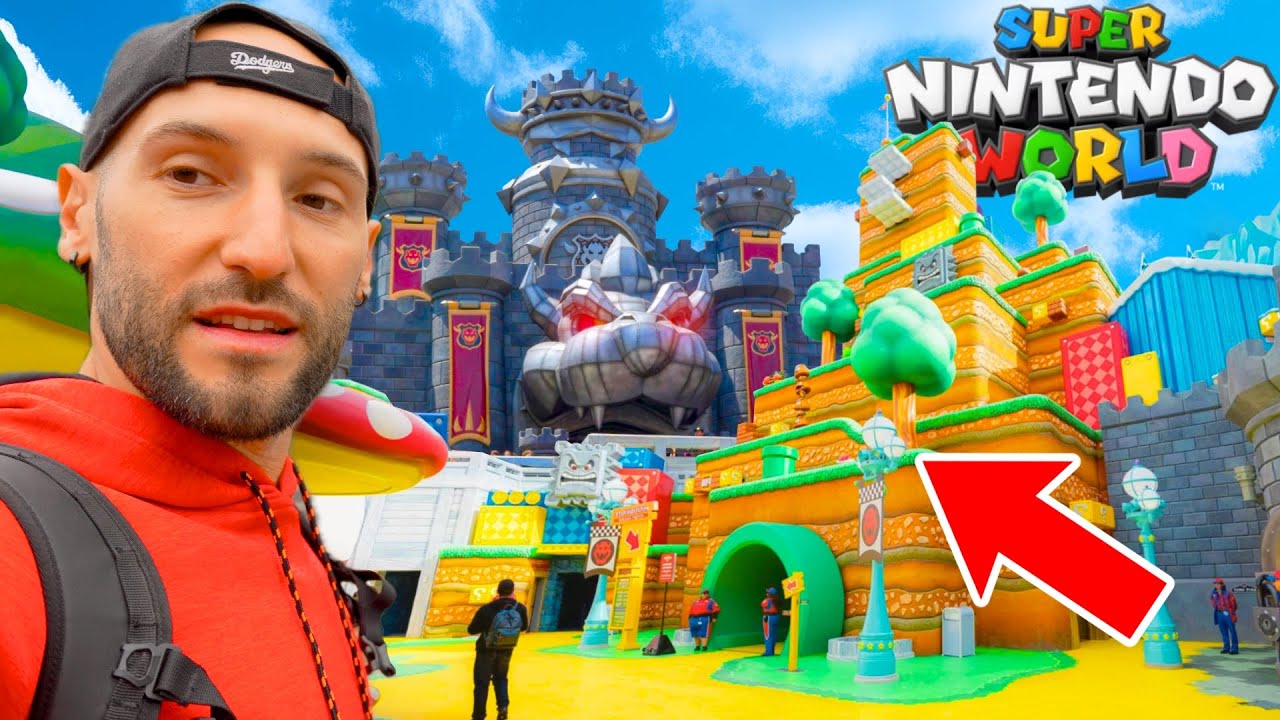 TUTTO il MONDO DI SUPER MARIO agli UNIVERSAL STUDIOS