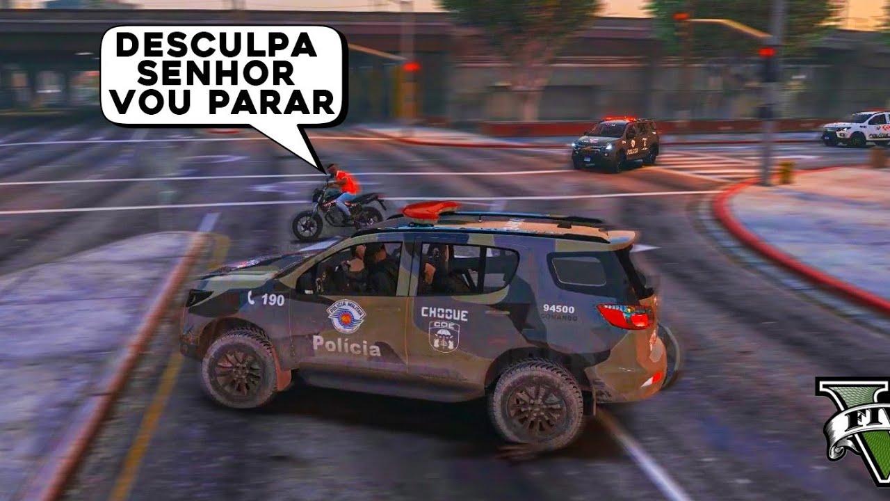 O MAIOR PINOTE DO CHOQUE ROTA NO APOIO - GTA RP