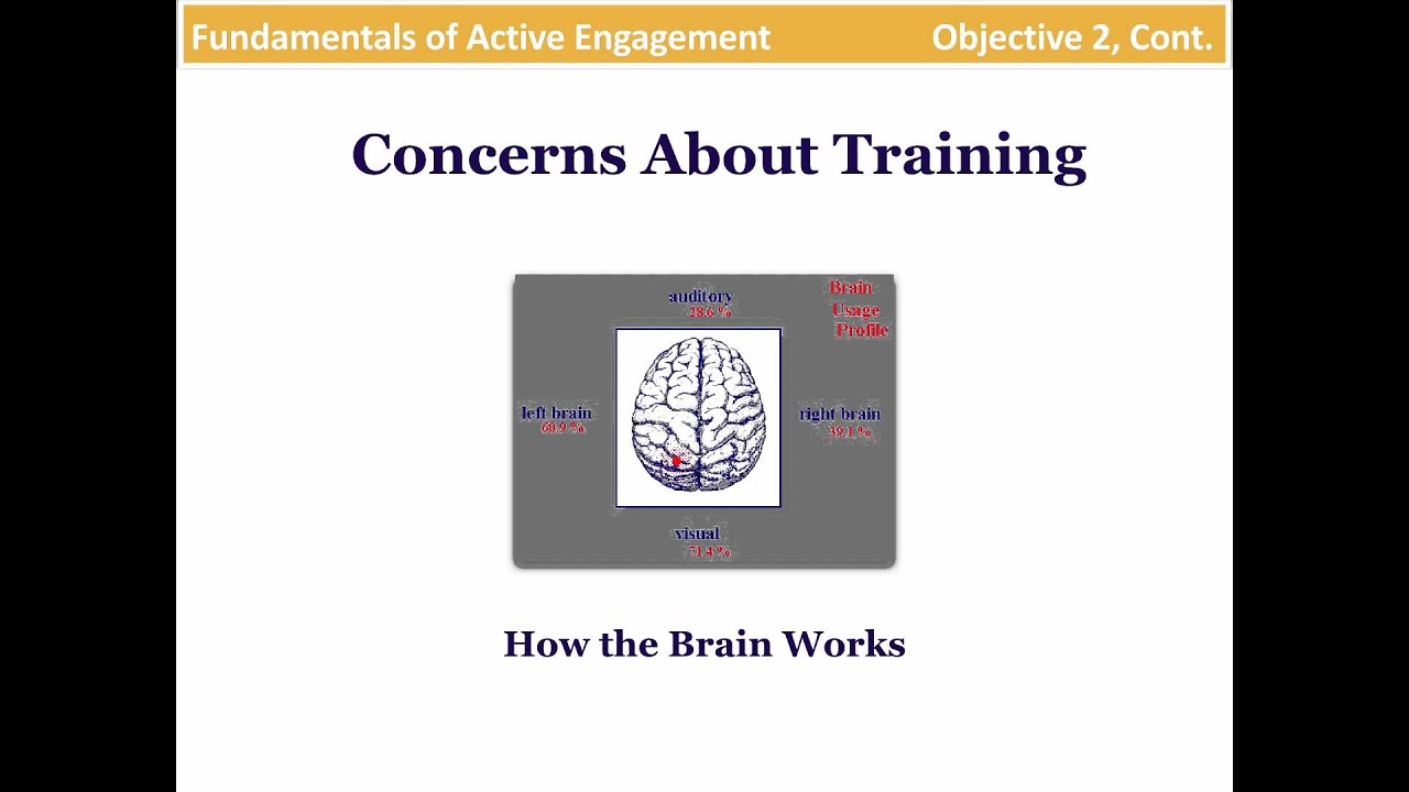 Fundamentals of Active Engagement: How the Brain Works