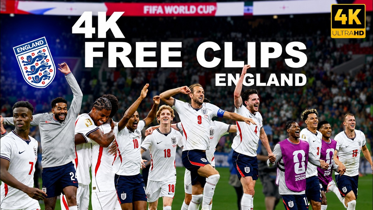 Состав сборной Англии на Чемпионат мира 2026 🇬🇧 / Редкие 4K - БЕСПЛАТНЫЕ КЛИПЫ ДЛЯ ЭДИТОВ🤍 | Кейн...